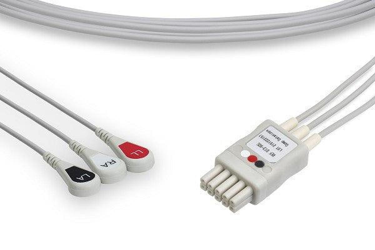 Used Mindray Datascope Compatible ECG Leadwire 0012-00-1503-06