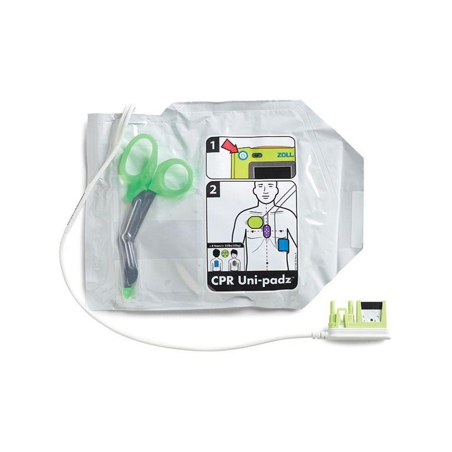 Used ZOLL CPR Uni-padz Universal Electrodes (Adult/Pediatric)