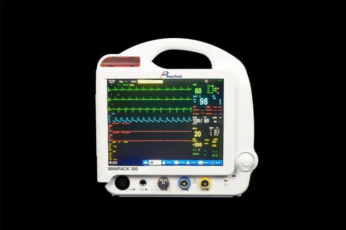 Used MINIPACK 300 Patient Monitor (Front Loading)