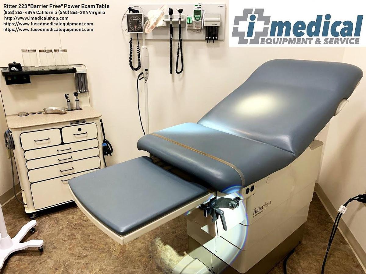 Used Ritter 223 Power Exam Table