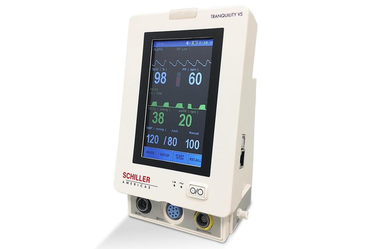 Used Schiller Tranquility VS Vital Signs Monitor