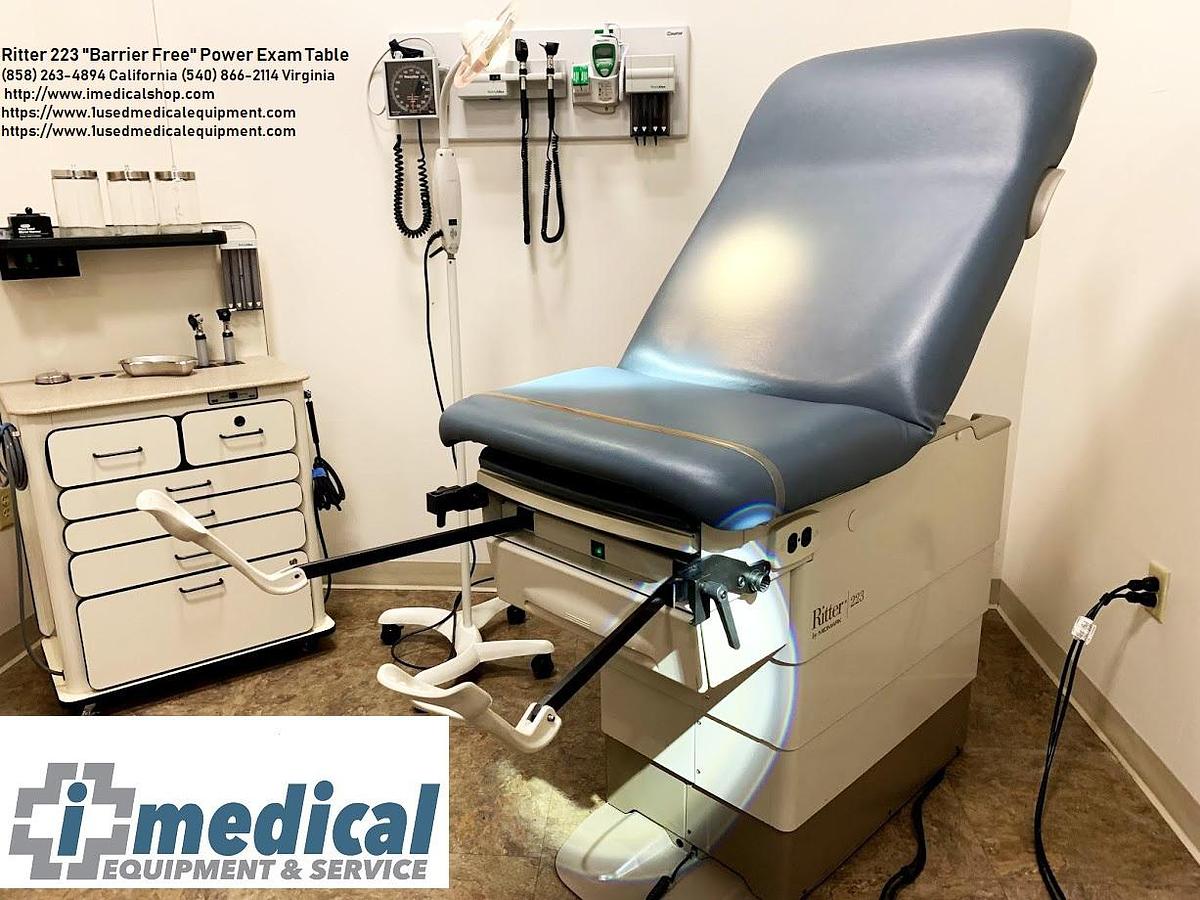 Used Ritter 223 Power Exam Table