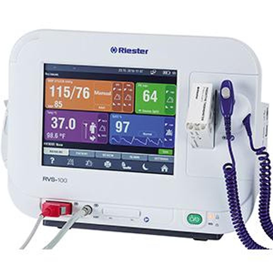 Used Riester RVS 100 Advanced Vital Signs Monitor