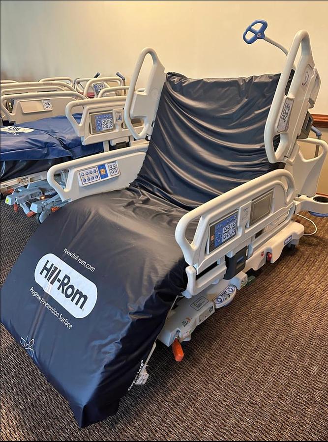 Used Hill Rom P7500 Bed with Foam Mattress