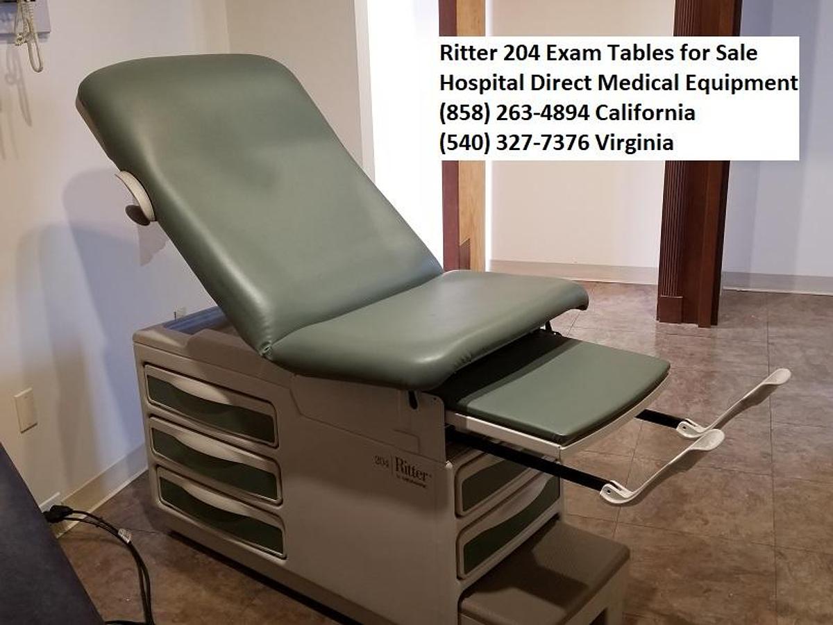 Used Ritter 204 Exam Table