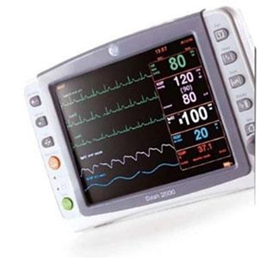 Used GE Healthcare Dash 2500 Patient Monitor