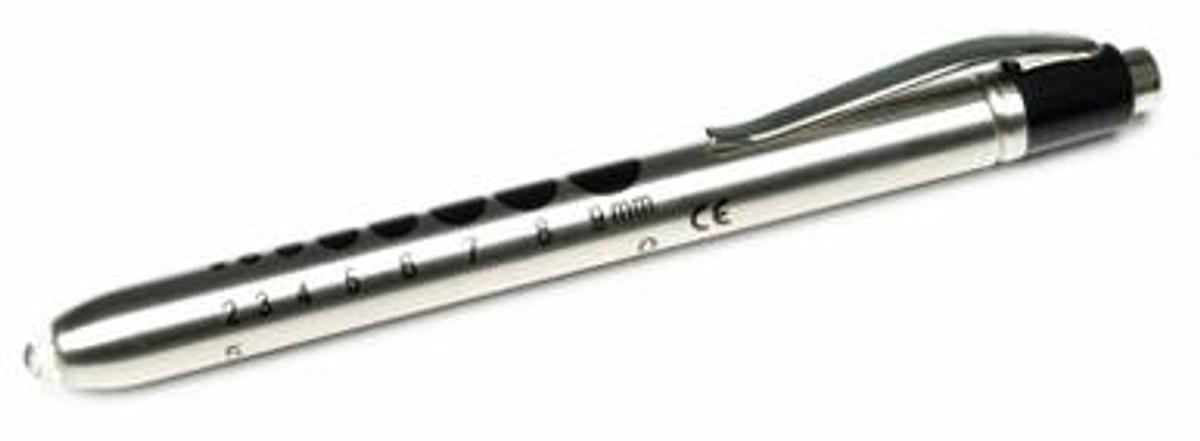 Used Graham Field Penlight, Stainless, Pupil Gau Grafco (1293)