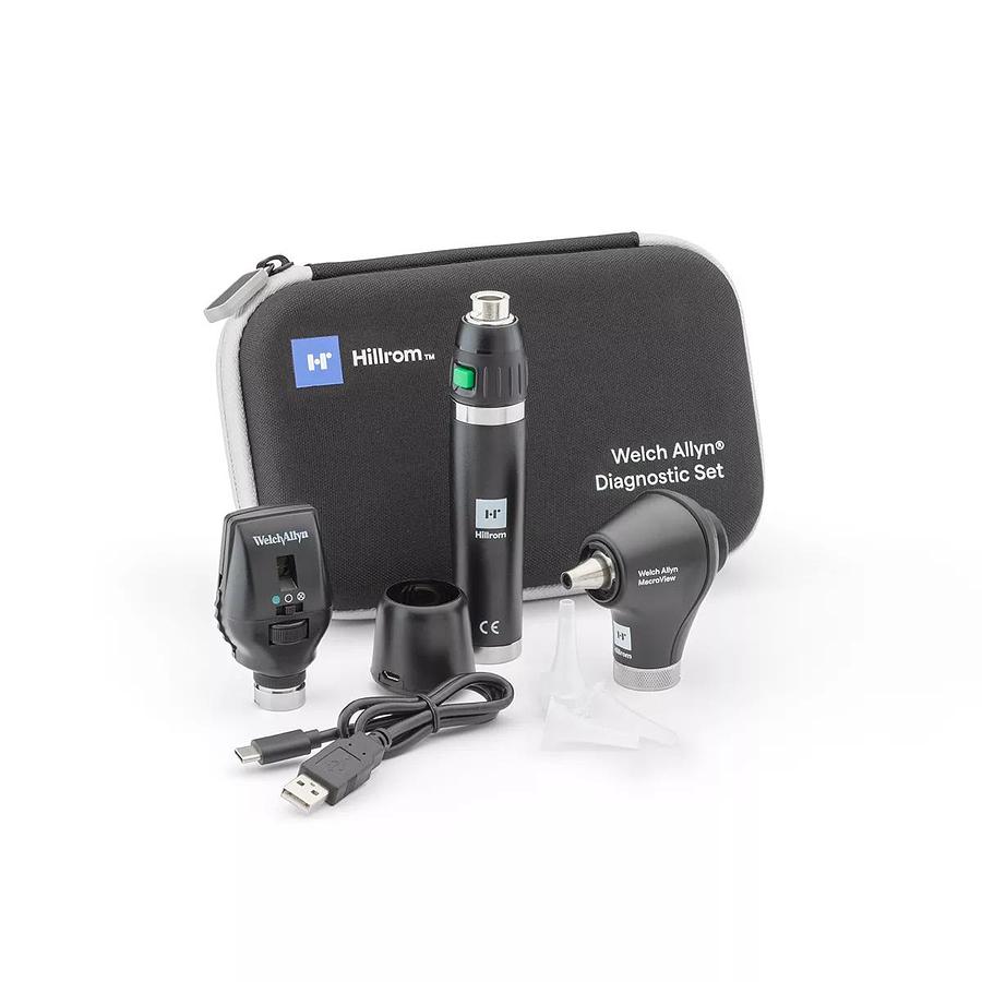 Used Welch Allyn Otoscope/Ophthalmoscope Diagnostic Set