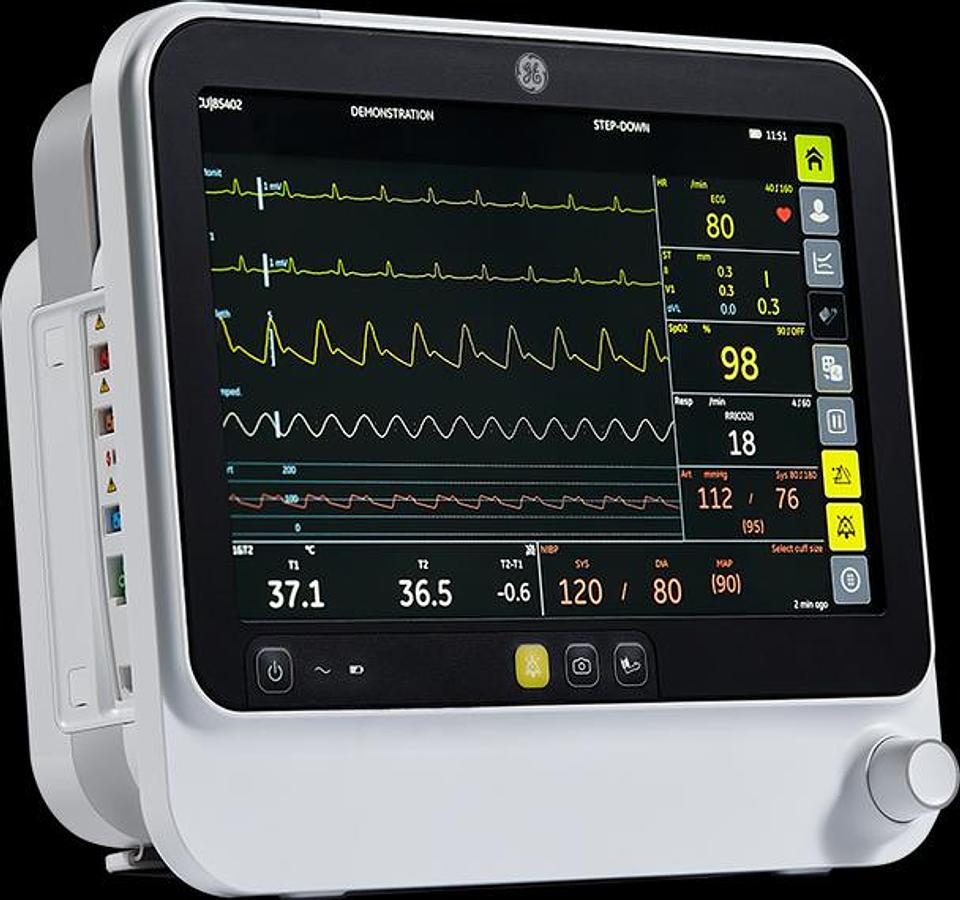 Used GE B125 Patient Monitor