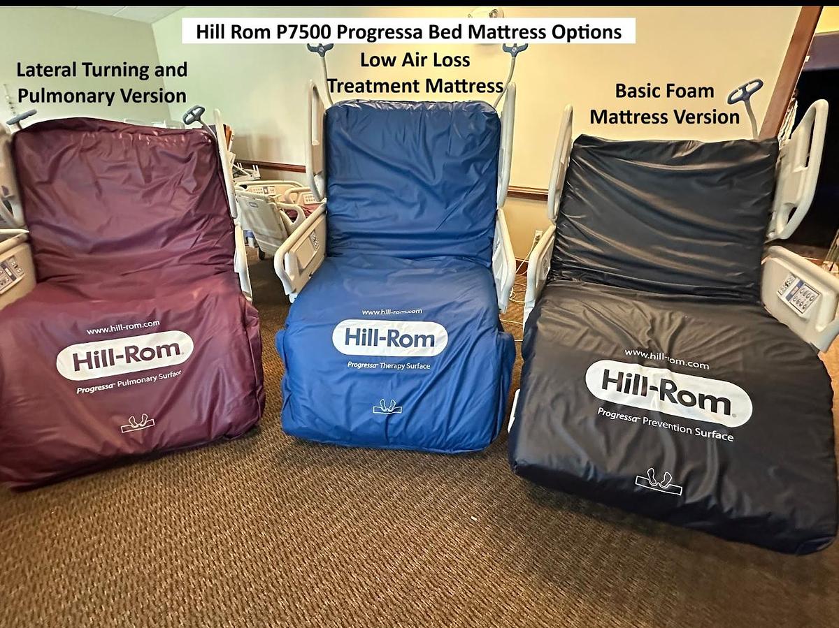 Used Hill Rom P7500 Bed with Foam Mattress