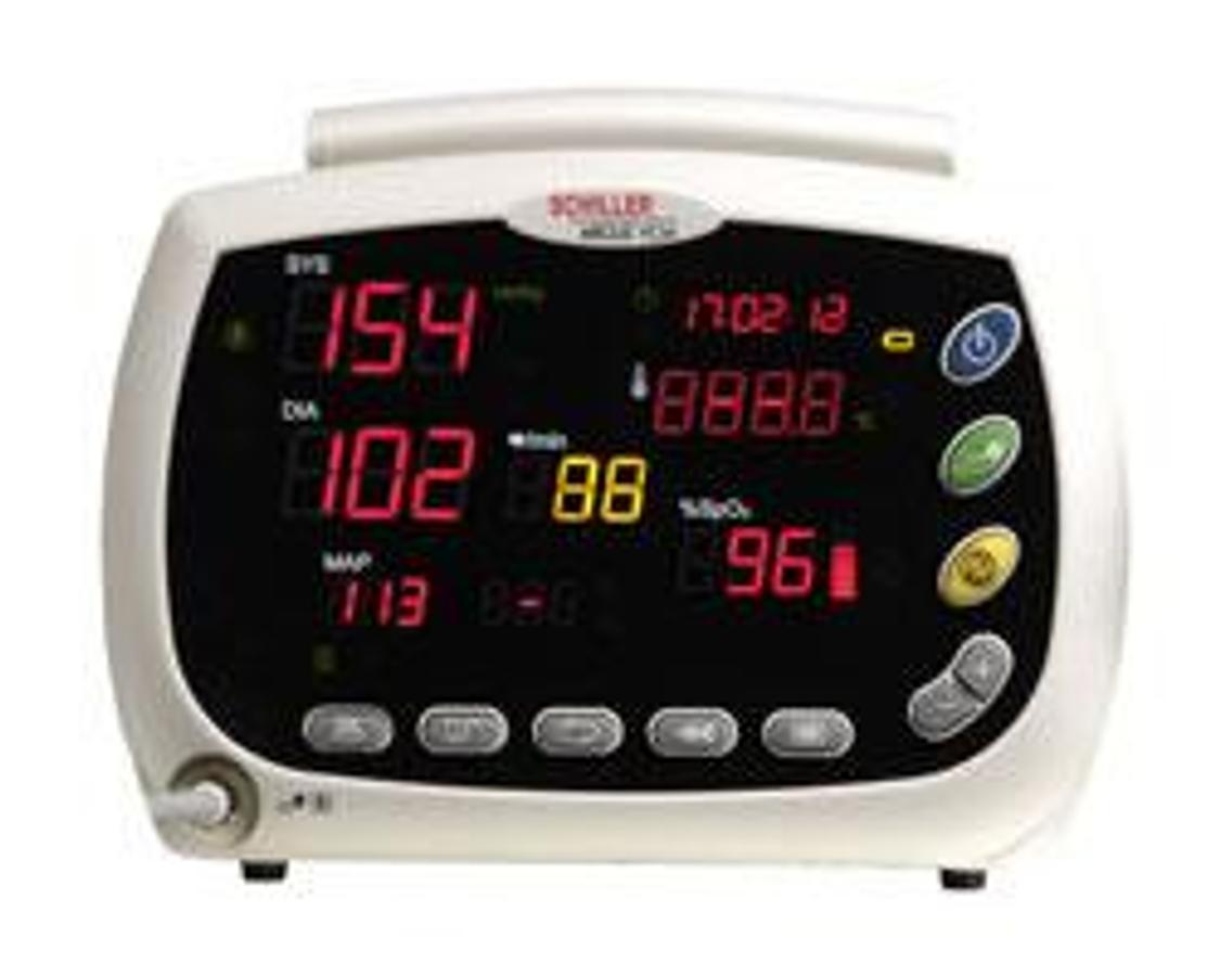 Used Schiller ARGUS VCM Vital Sign Monitor