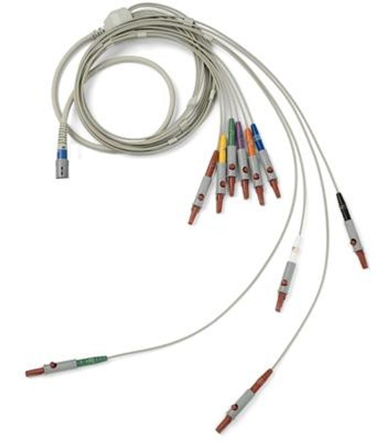 Used Welch Allyn RE-PC-AHA-BAN CardioPerfect Pro 10-Lead Patient Cable