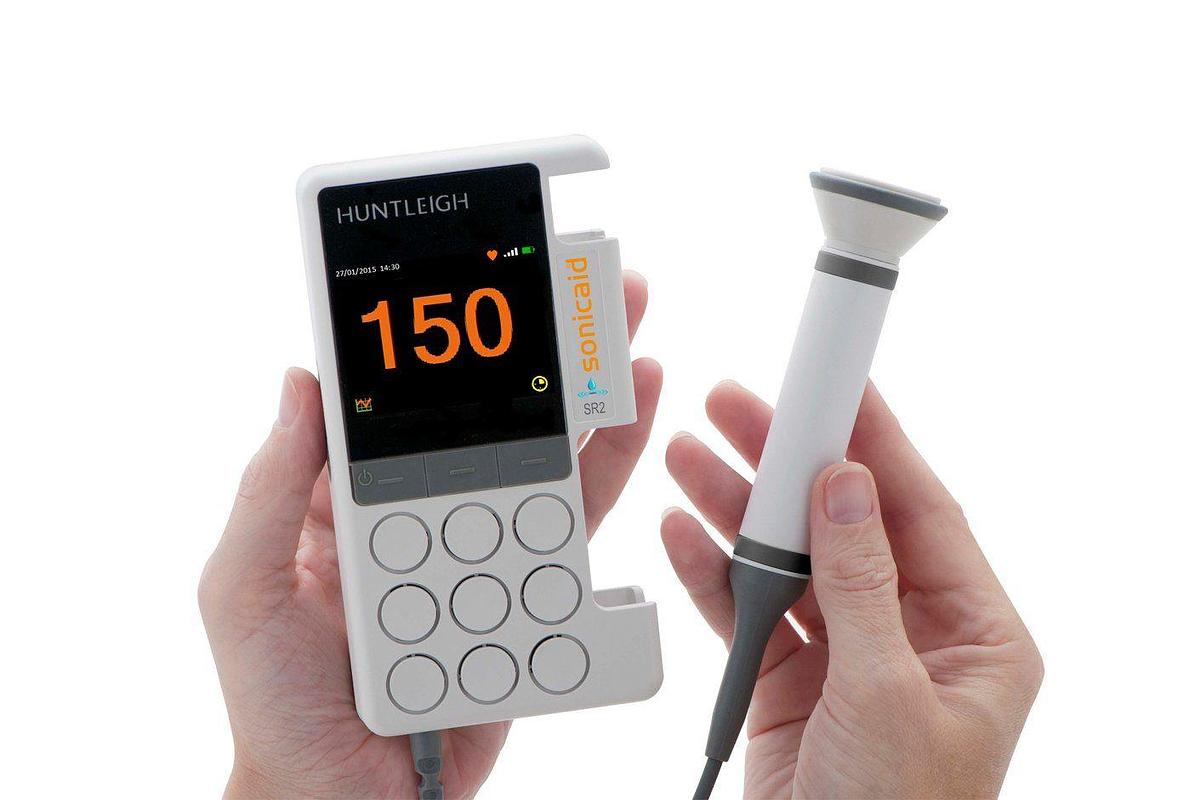 Used Huntleigh Sonicaid Digital SR2/SR3 Waterproof Digital Doppler