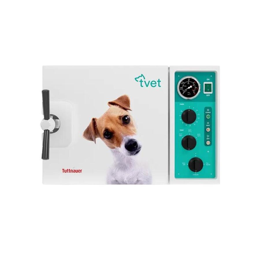 Used Tuttnauer TVET 9M Veterinary Manual Autoclave