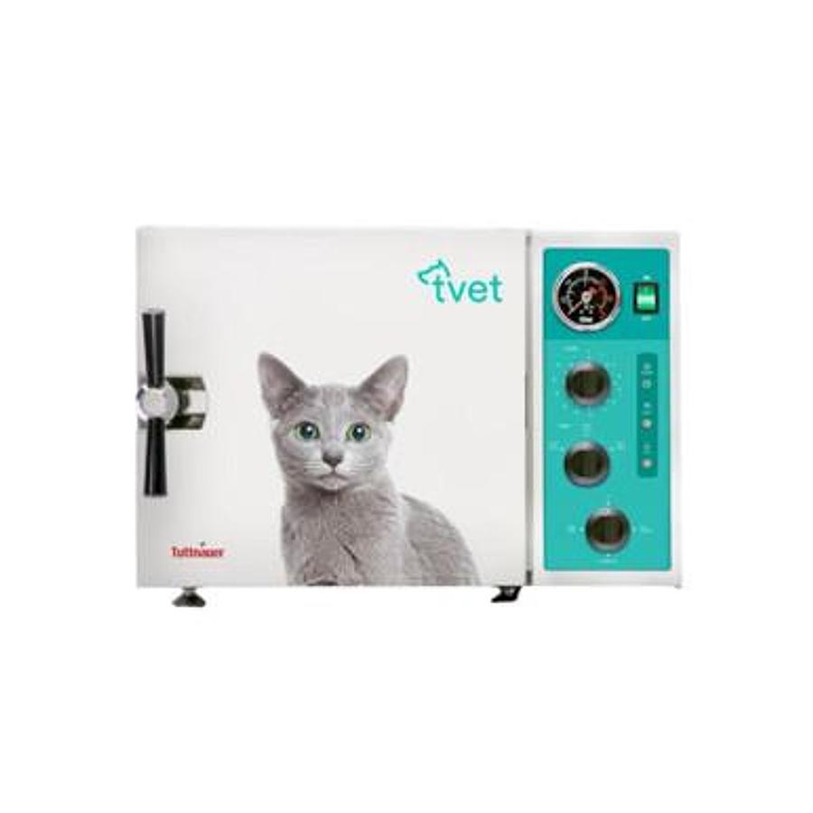 Used Tuttnauer TVET 10M Veterinary Manual Autoclave