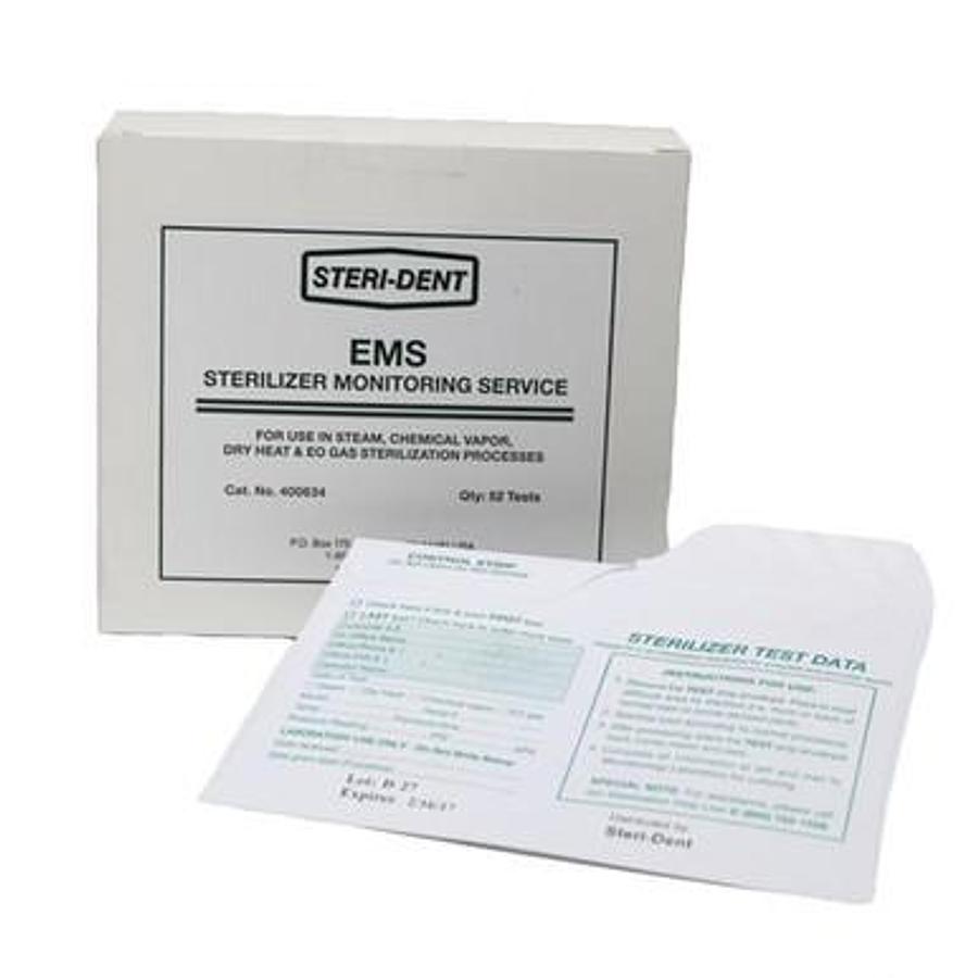 Used SteriDent 400633 Spore Test Monitoring Service Dry Heat or Steam