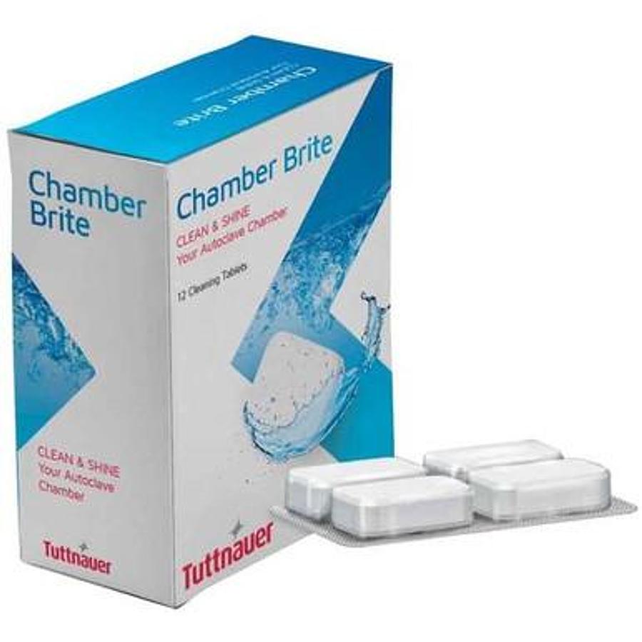 Used ( Discontined ) Tuttnauer Chamber Brite Tablet Autoclave Cleaner CB0020