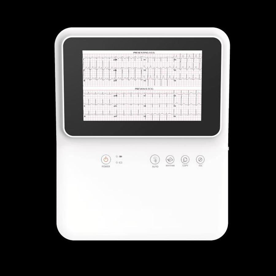 Used CardioTech GT-50 12-Channel Resting ECG Machine