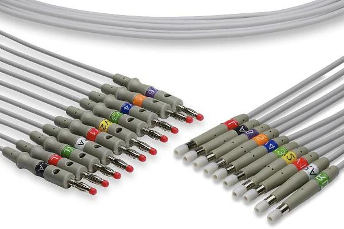 Used Welch Allyn 401129 10-Lead Patient Leadwires