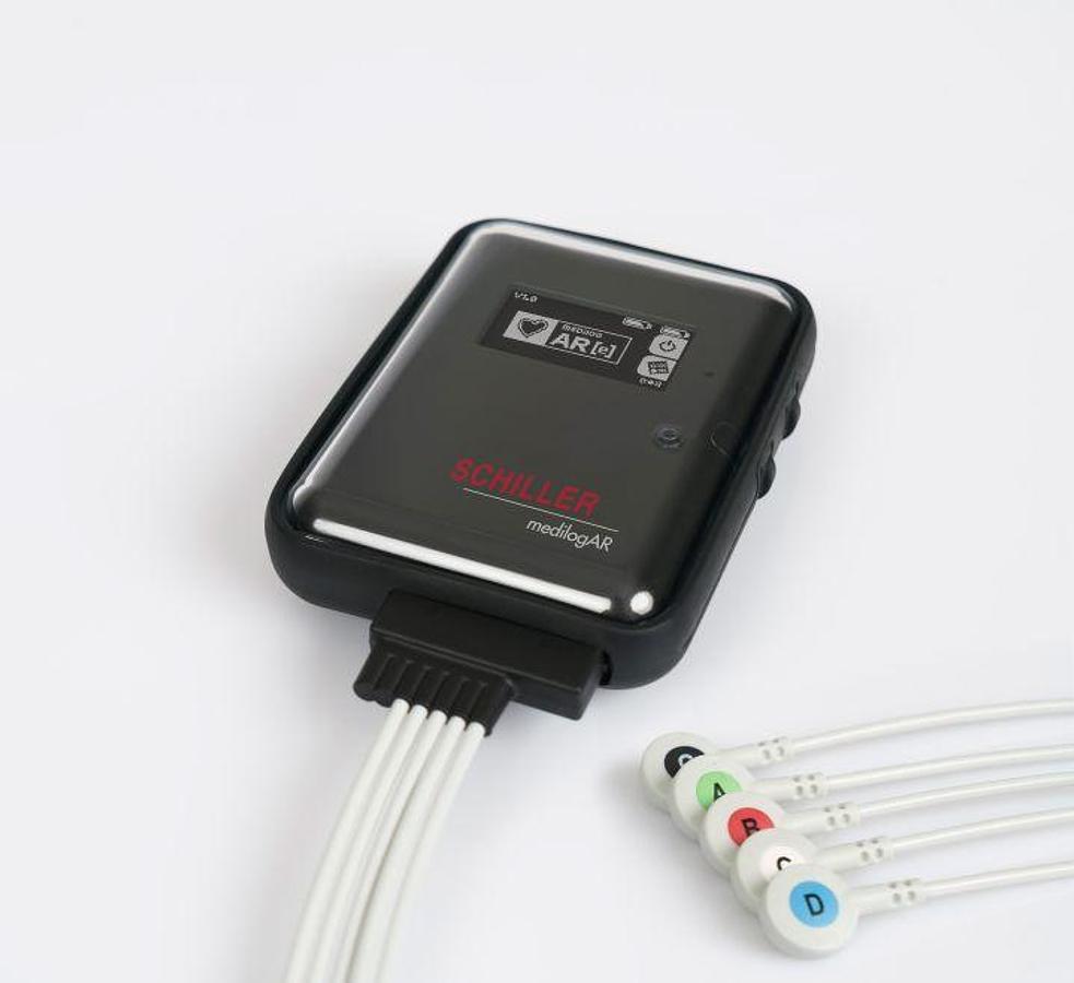 Used Schiller MedilogAR Office Holter Recorder
