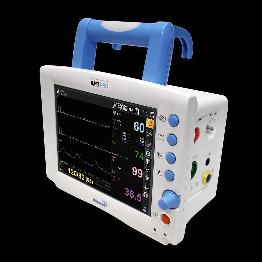 Used Bionet BM3 Pro Multi-Parameter Patient Monitor