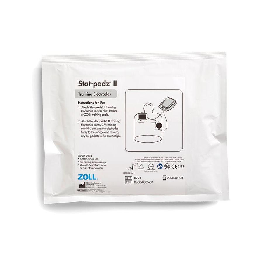 Used ZOLL Stat-Padz II Training Electrodes