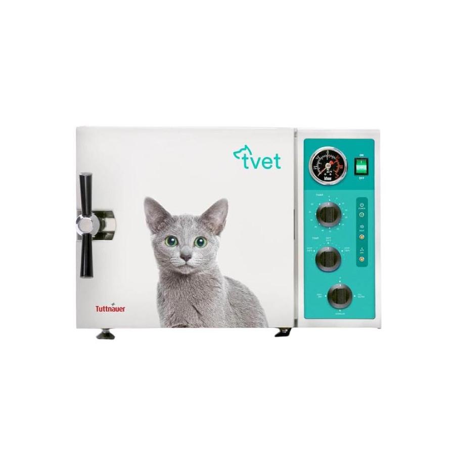 Used Tuttnauer TVET 10M Veterinary Manual Autoclave