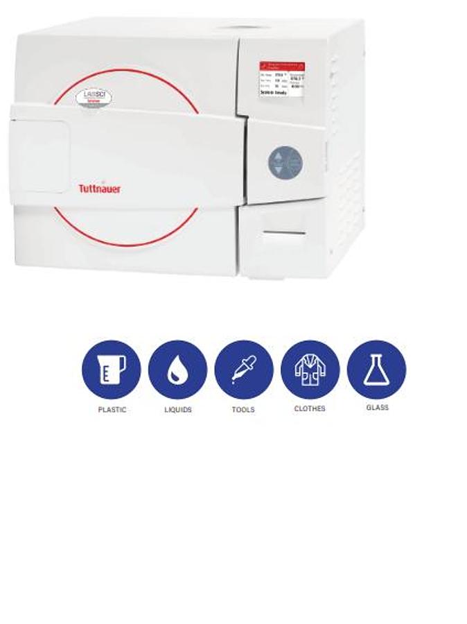 Used Tuttnauer LABSCI 11L-PVGC Autoclaves