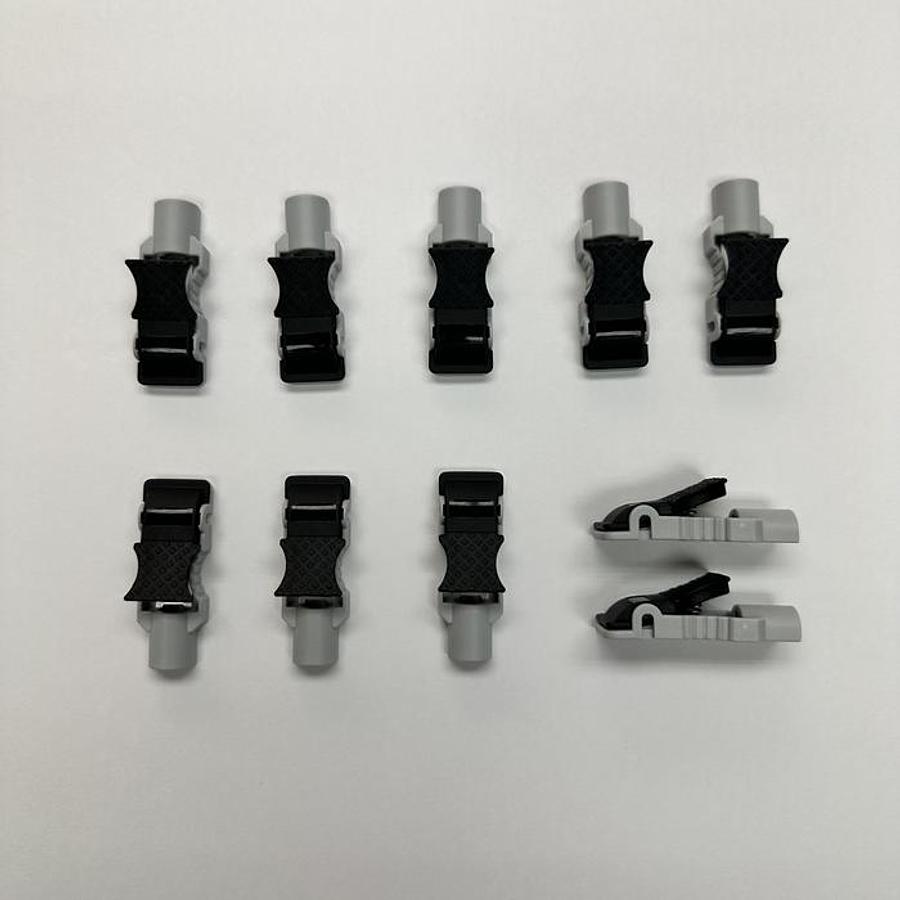 Used Bionet ECG Alligator Clips (10 pcs/set)