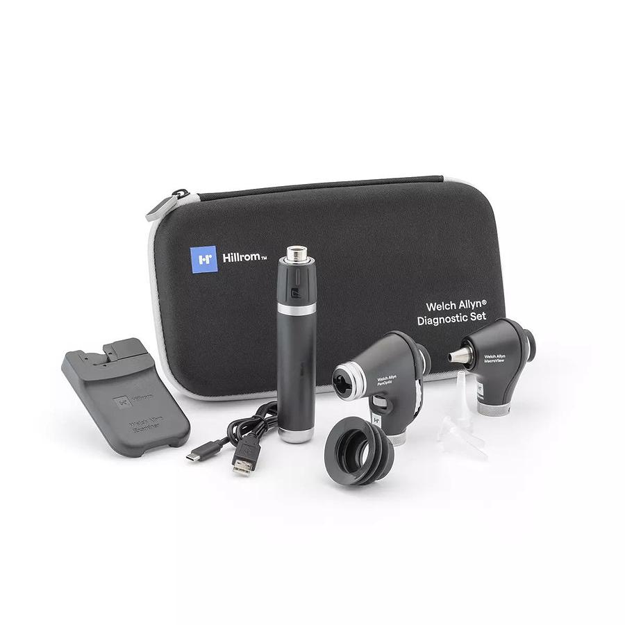 Used Welch Allyn Otoscope/Ophthalmoscope Diagnostic Set