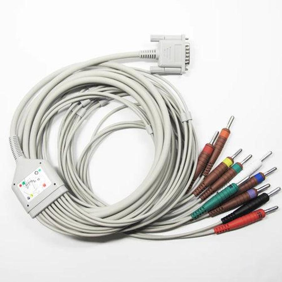 Used Bionet 10 Lead ECG Patient Cable