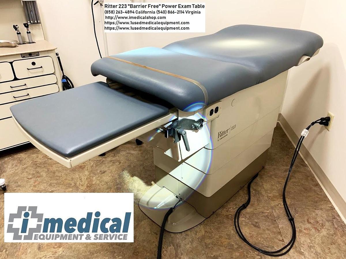 Used Ritter 223 Power Exam Table