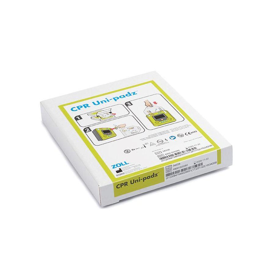 Used ZOLL CPR Uni-padz Universal Electrodes (Adult/Pediatric)