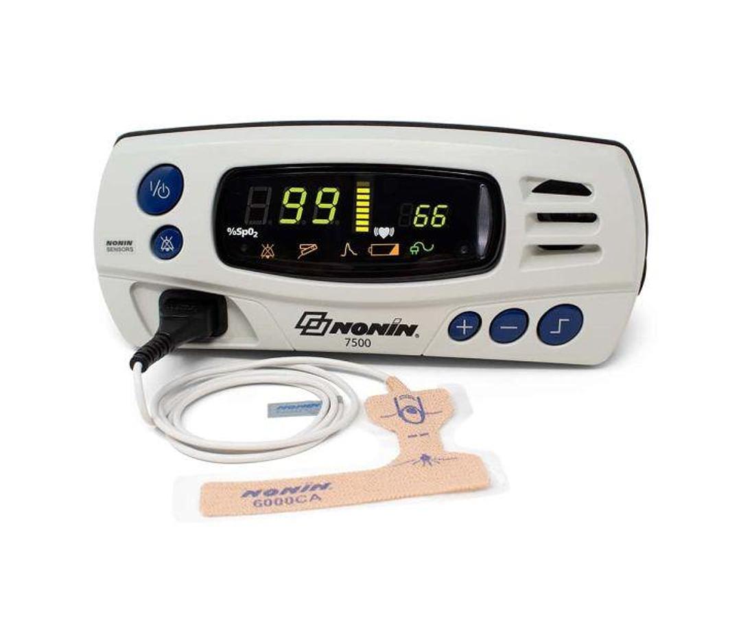 Used Nonin Model 7500 Pulse Oximeter