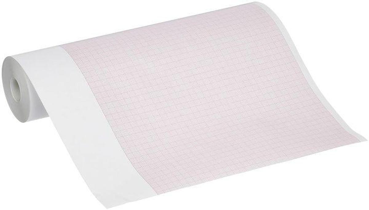 Used Mortara 9100-029-50 Thermal Paper Roll with Header Full Size for ELI/Burdick 230, 8/27″ x 840″ Size (Pack of 12)