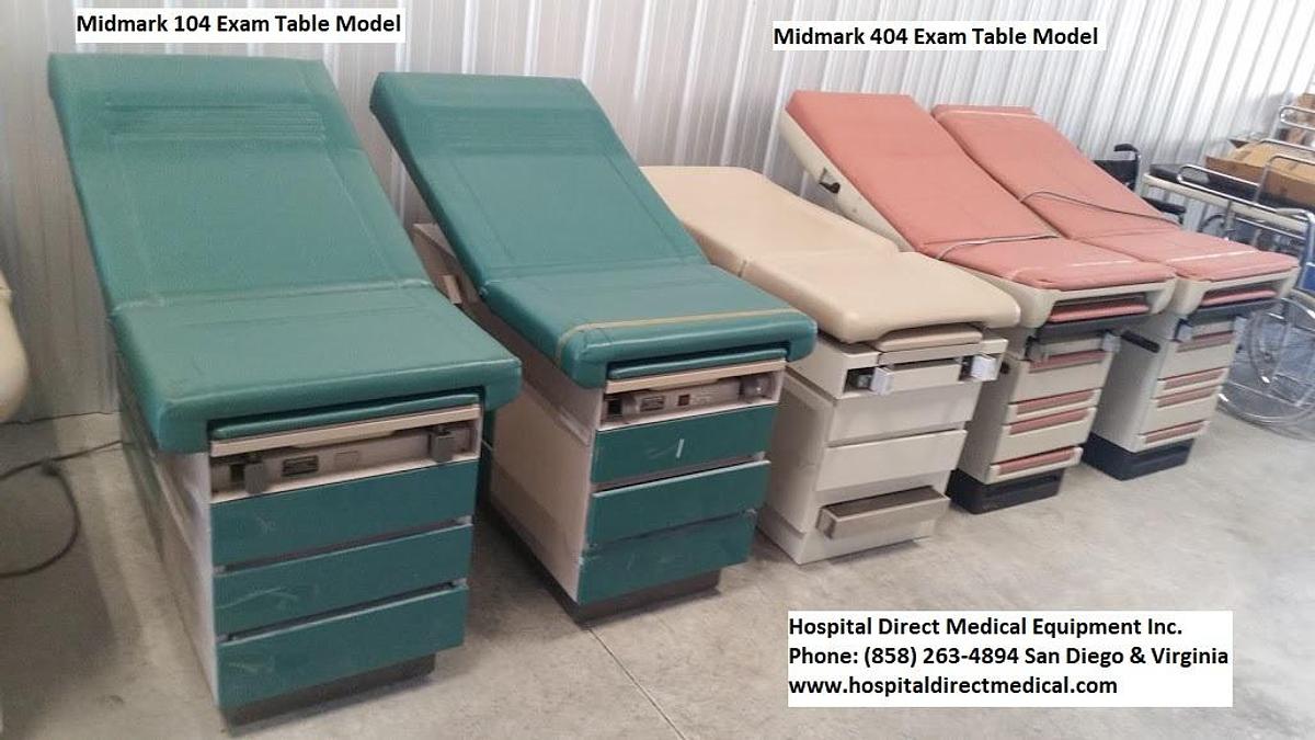 Used Midmark 104 Exam Table