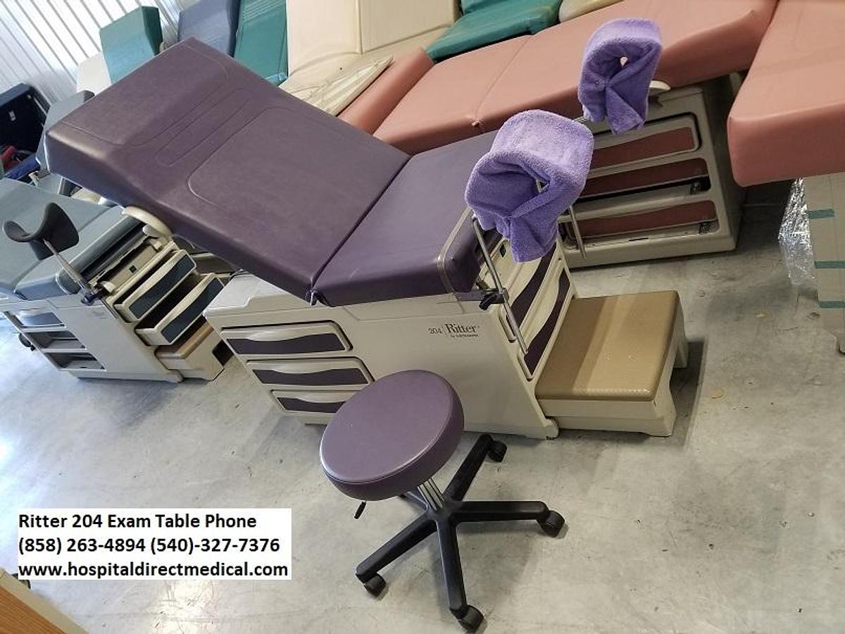 Used Ritter 204 Exam Table