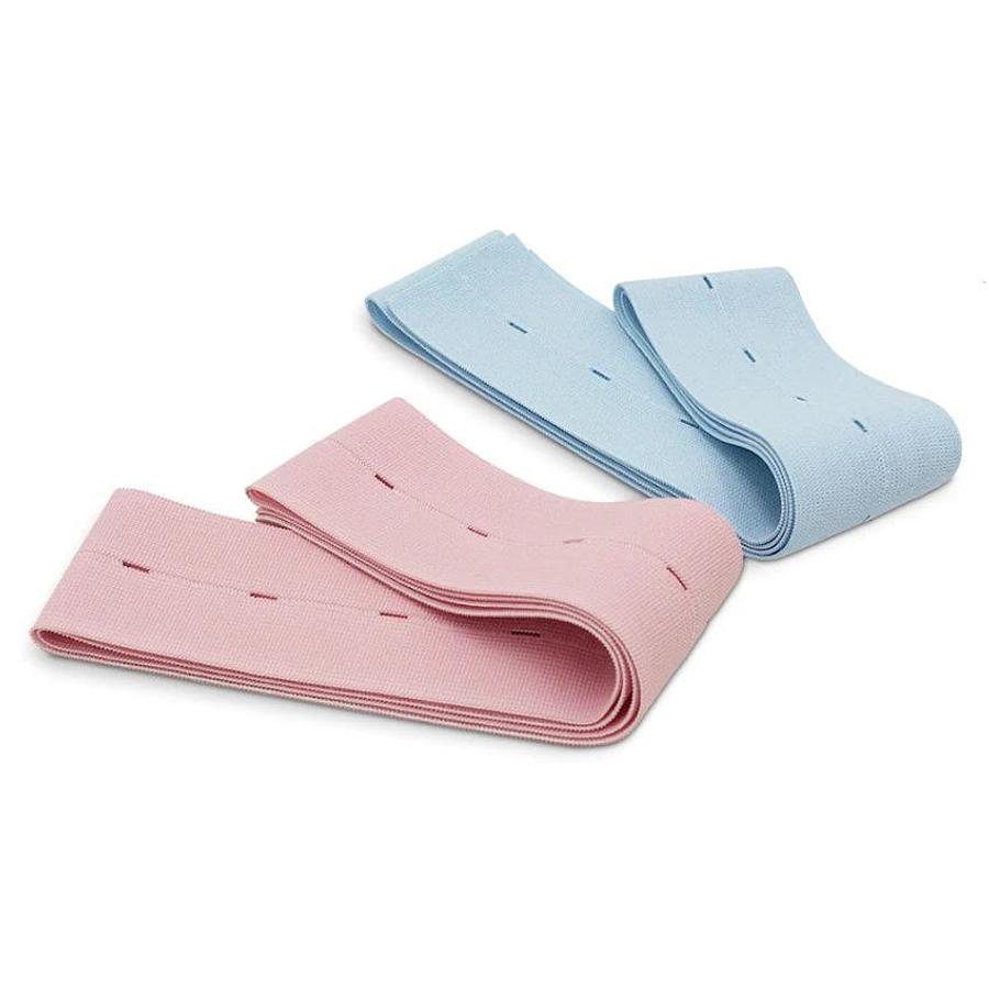 Used Fetal Monitor Belt Disposable, 2 X 48 Inch Elastic White Mesh Style (Pack of 10)