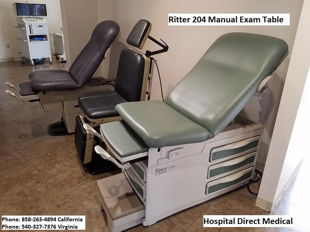 Used Ritter 204 Exam Table
