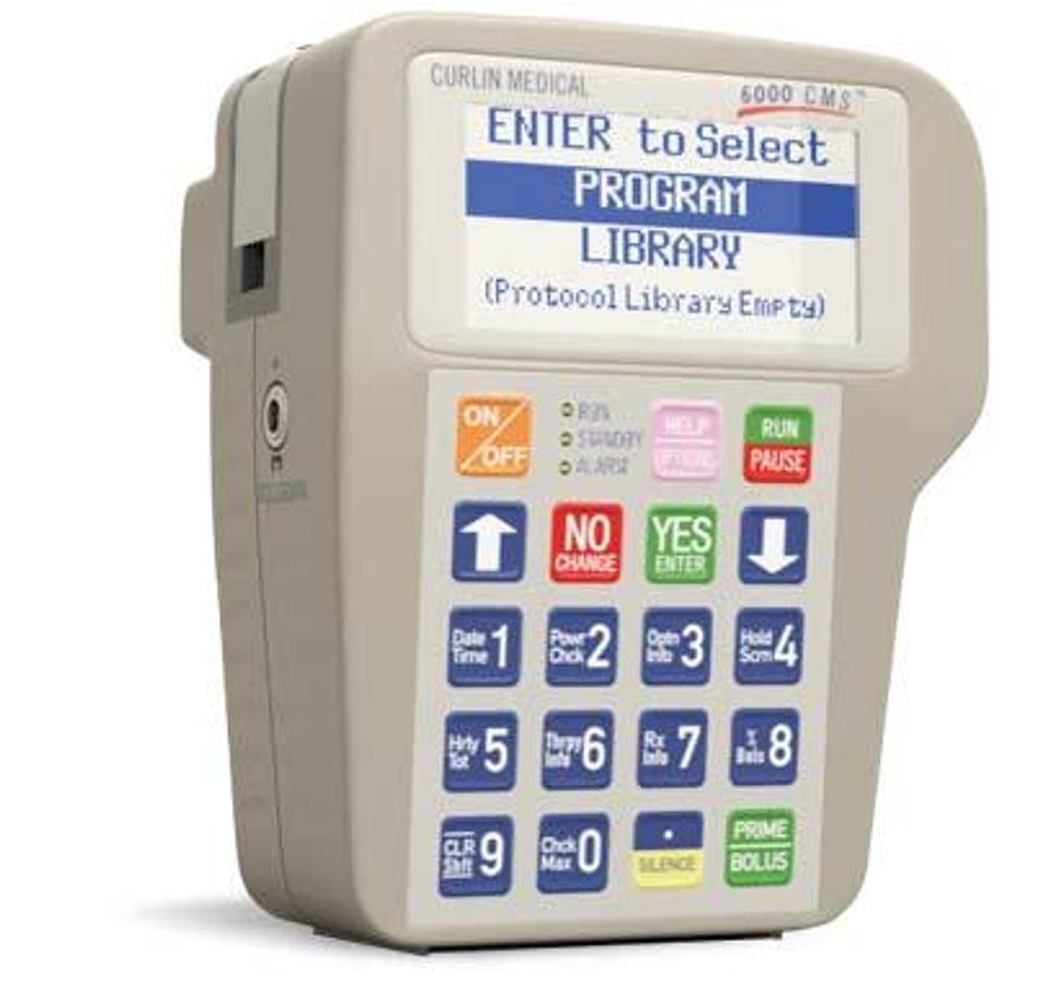 Used CURLIN 6000 Ambulatory Infusion Pump