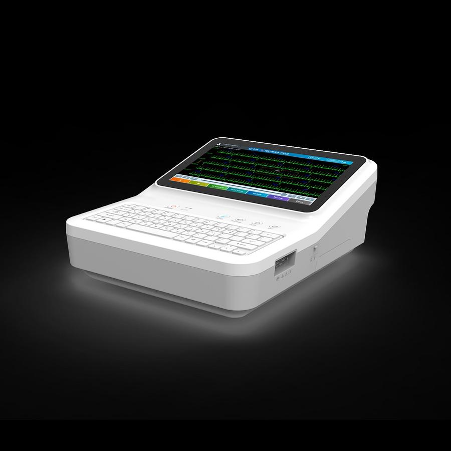 Used CardioTech GT-70 12-Channel Resting ECG Machine