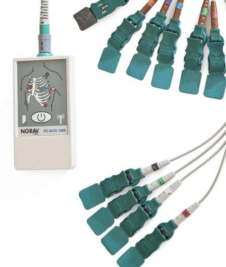 Used Norav Medical BLUE ECG Wireless Rest ECG