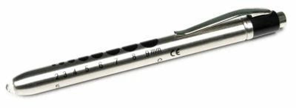 Used Graham Field Penlight, Stainless, Pupil Gau Grafco (1293)