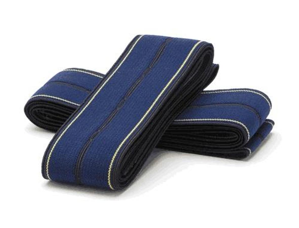 Used Huntleigh Latex free Reusable transducer belts (pair) for Fetal Monitor