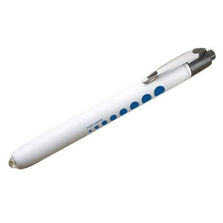 Used ADC Metalite Reusable Penlight White with Pupil Gauge Display Packaging