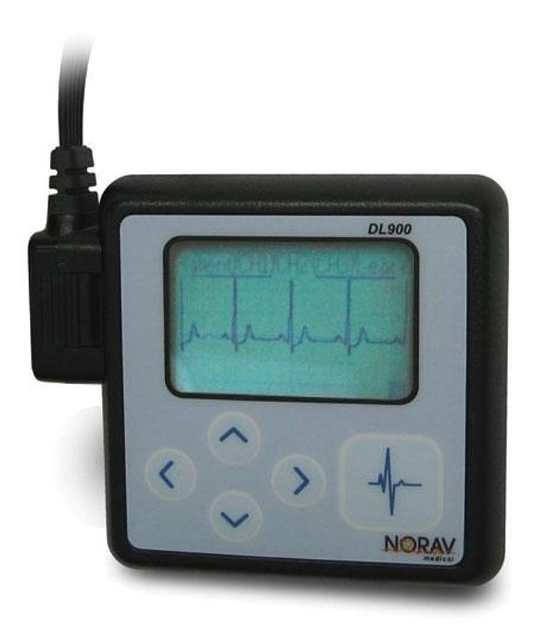 Used Norav Medical DL900 Holter Recorder