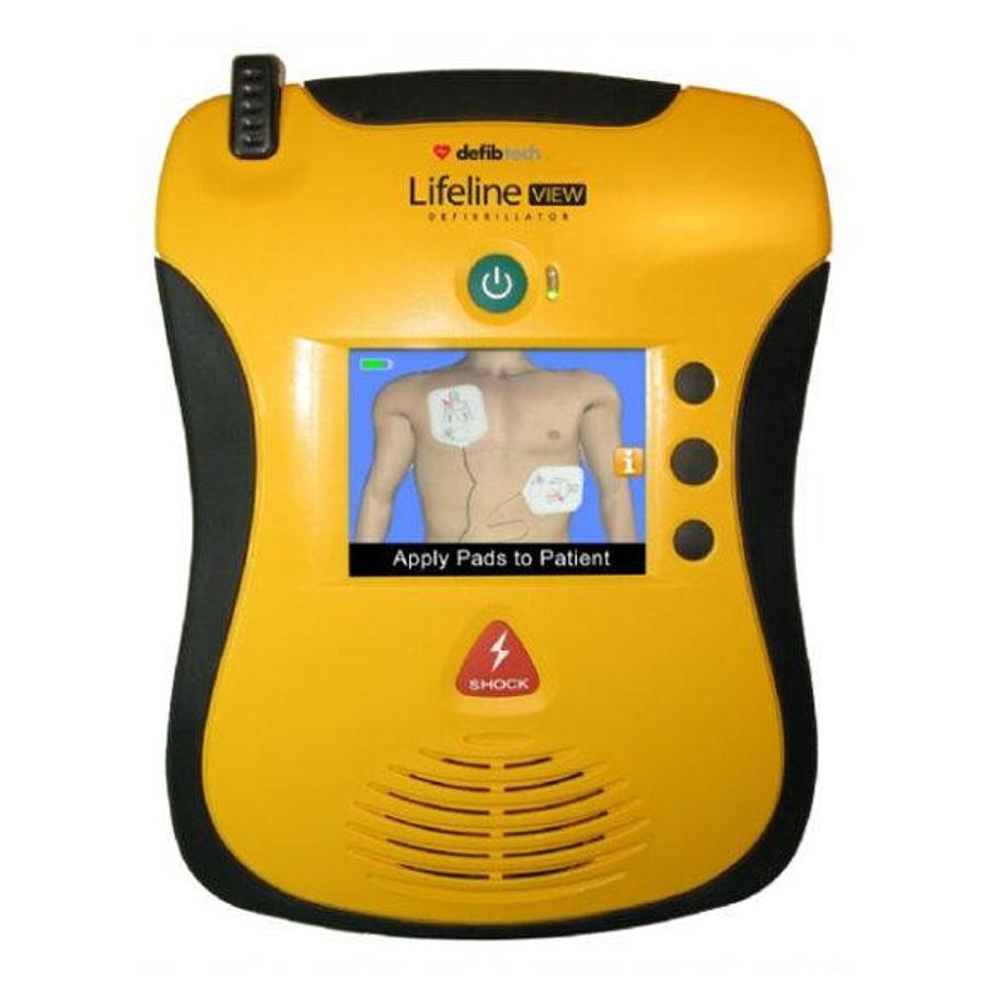Used Defibtech Lifeline View Dual-Language AED