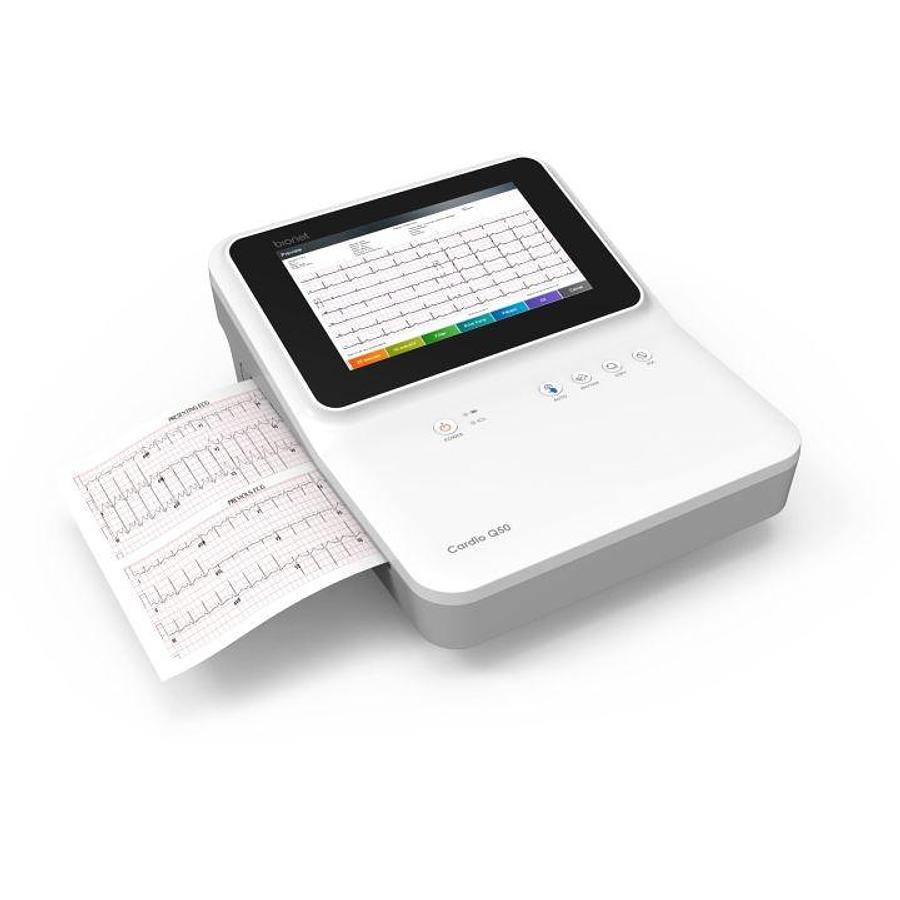 Used Bionet Cardio Q50 12 Channel Resting ECG
