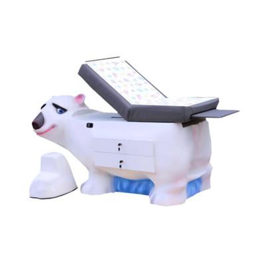 Refurbished Pedia Pals Zoopal Polar Bear Pediatric Exam Table - Refurbished