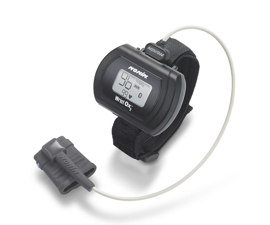 Used Nonin WristOx2 Model 3150 with USB Wrist-Worn Pulse Oximeter